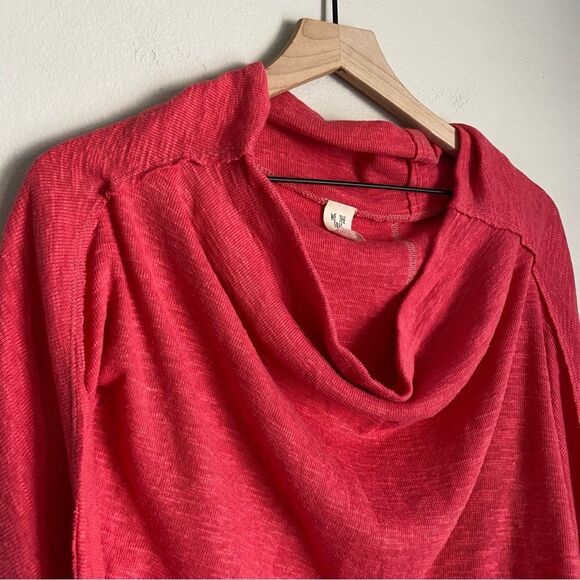 WE THE FREE coral boat neck sweater - Picture 4 of 5